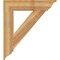Ekena Millwork Traditional Traditional Rough Sawn Bracket, Western Red Cedar, 6"W x 32"D x 36"H BKT06X32X36TRA01RWR - alternate 3